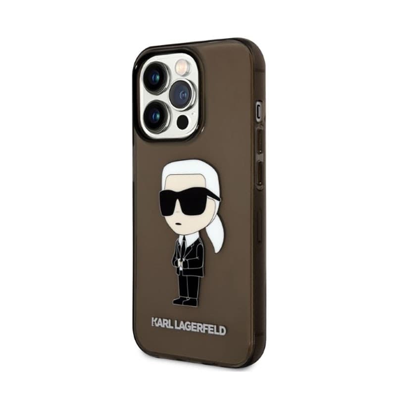 Karl Lagerfeld IML NFT Ikonik - Case for iPhone 14 Pro (Black) - 2