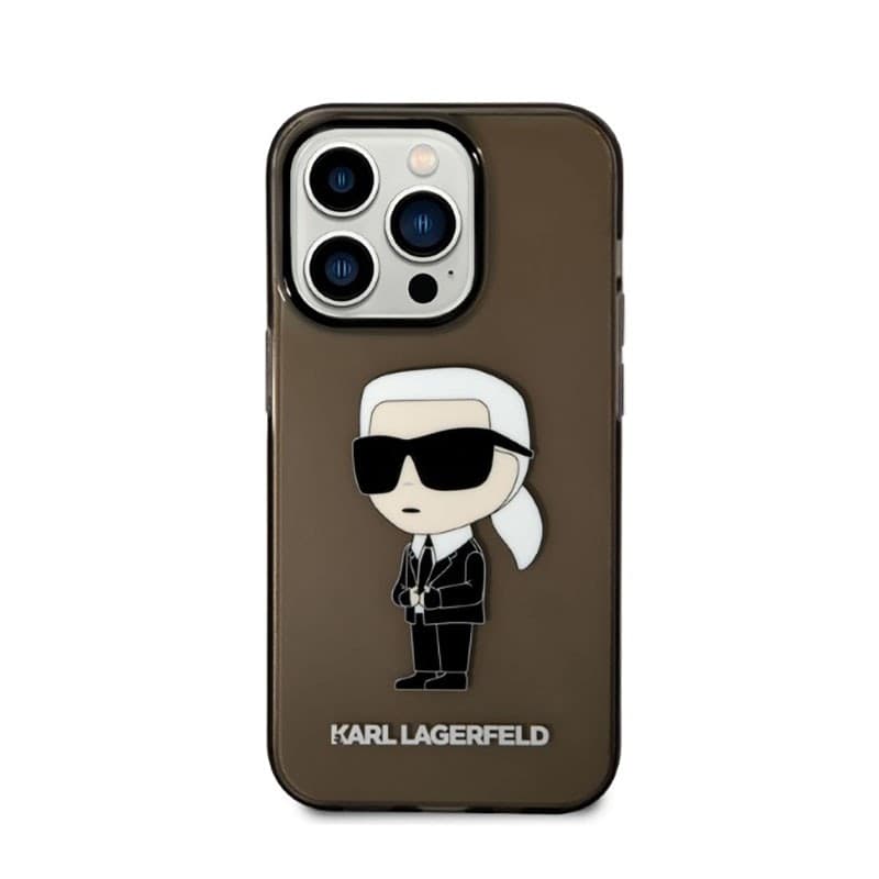 Karl Lagerfeld IML NFT Ikonik - Case for iPhone 14 Pro (Black) - 3
