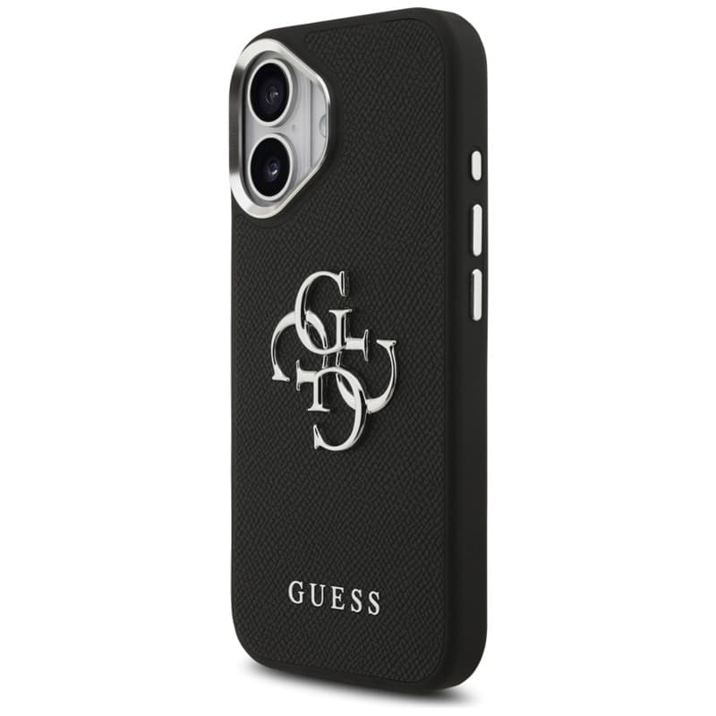 Guess Grained Big 4G Classic Logo - Case iPhone 17 (black) - 2