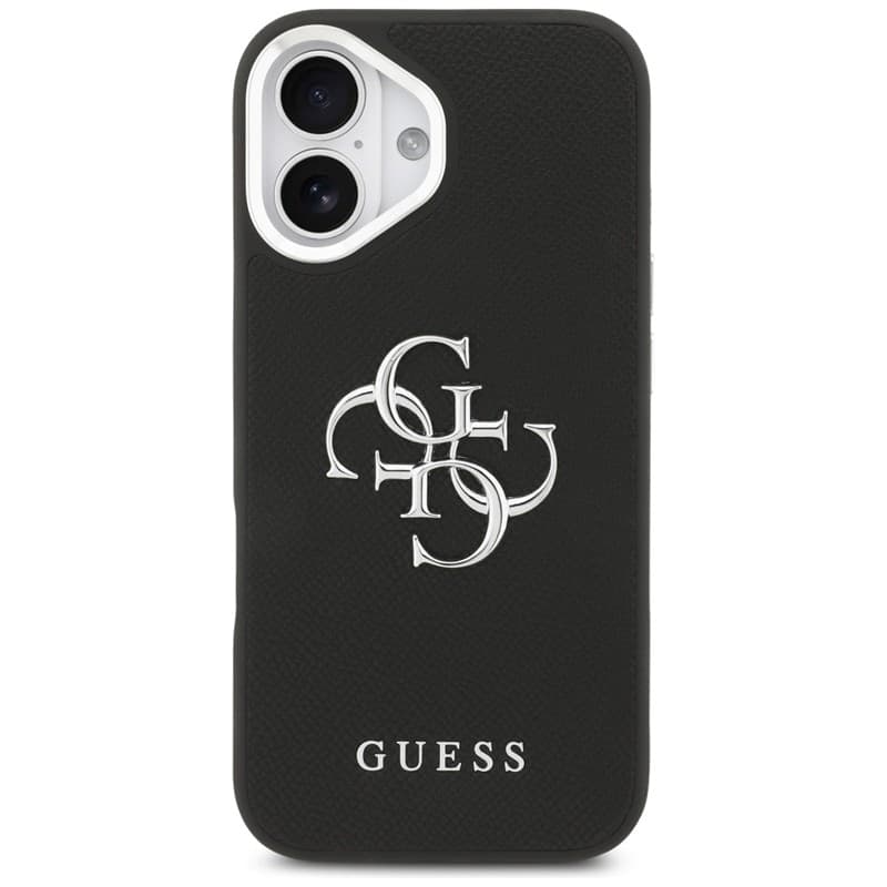 Guess Grained Big 4G Classic Logo - Case iPhone 17 (black) - 3