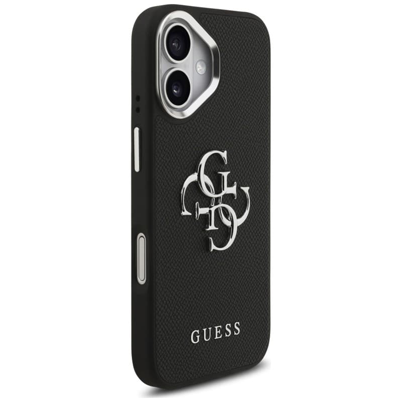 Guess Grained Big 4G Classic Logo - Case iPhone 17 (black) - 4