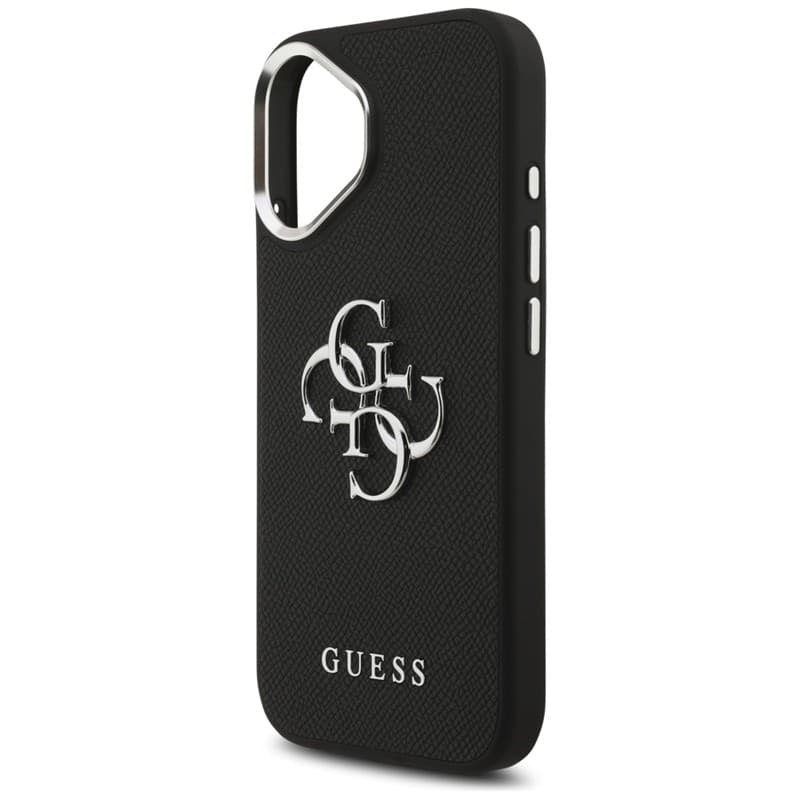 Guess Grained Big 4G Classic Logo - Case iPhone 17 (black) - 6