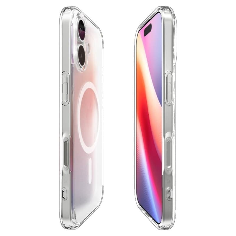 Spigen Ultra Hybrid Mag MagSafe - Case for iPhone 17 (Frost White) - 6
