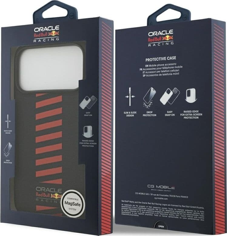 Custodia Red Bull Meshed Powerbar MagSafe per iPhone 17 Pro Max (blu navy) - 8