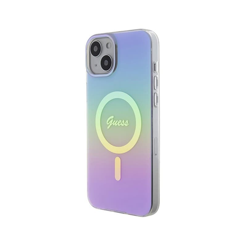 Guess IML Iridescent MagSafe - iPhone 15 Plus Case (purple) - 2