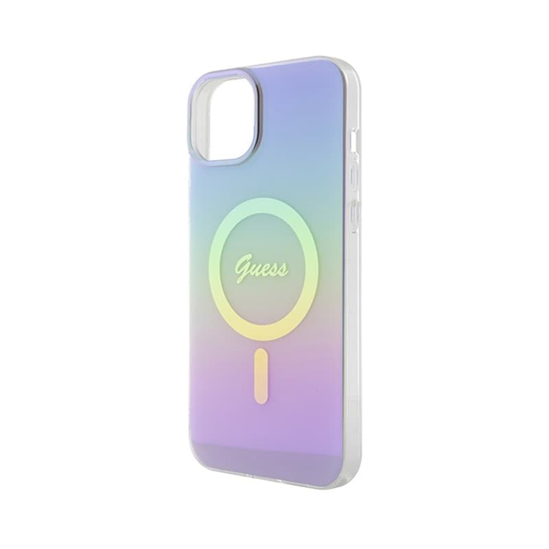Guess IML Iridescent MagSafe - iPhone 15 Plus Case (purple) - 6