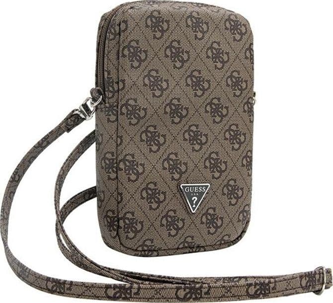 Guess Zip 4G Triangle - Phone bag (brown) - 3