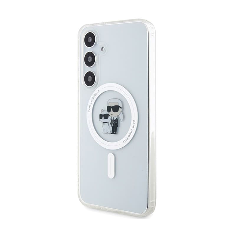 Karl Lagerfeld IML Karl & Choupette MagSafe - Samsung Galaxy S24 case (transparent) - 2
