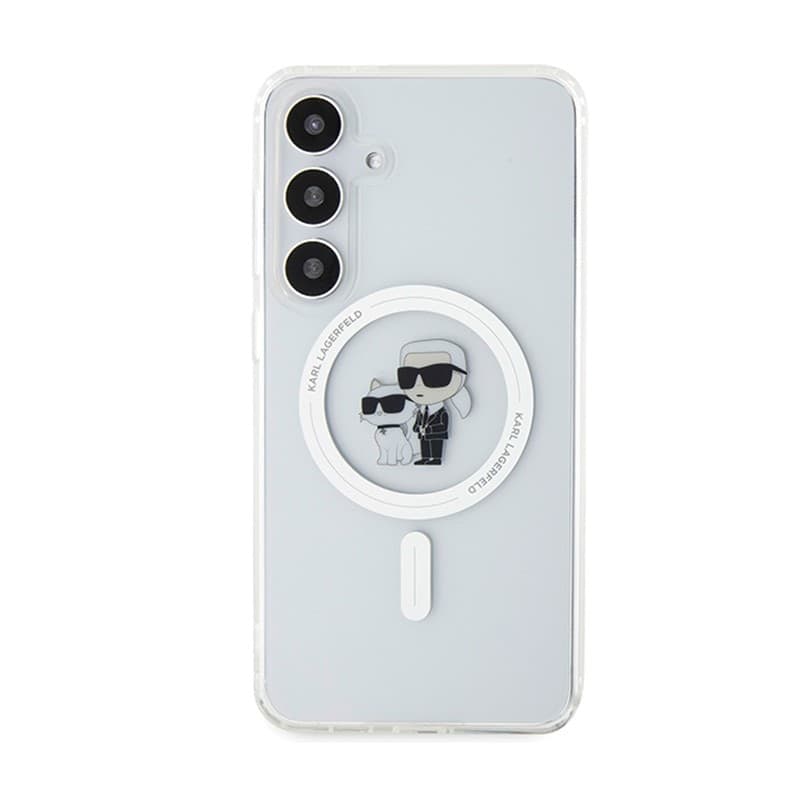 Karl Lagerfeld IML Karl & Choupette MagSafe - Samsung Galaxy S24 case (transparent) - 3