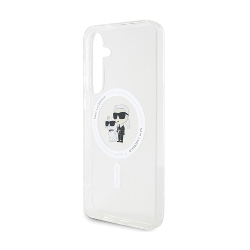 Karl Lagerfeld IML Karl & Choupette MagSafe - Samsung Galaxy S24 case (transparent) - 6