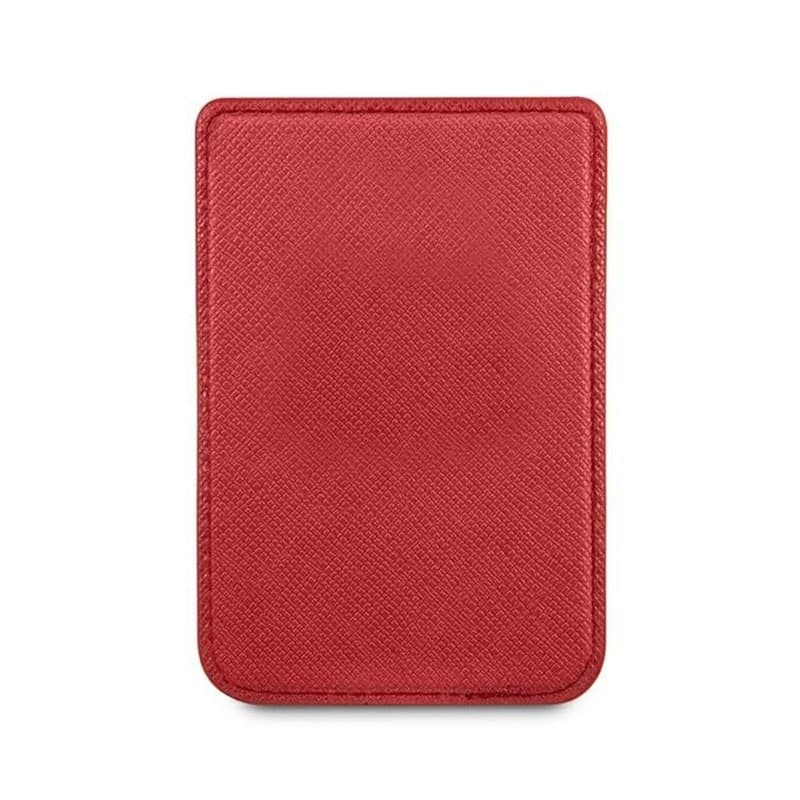 Guess Wallet Card Slot MagSafe Saffiano - Magnetic Wallet (red) - 3