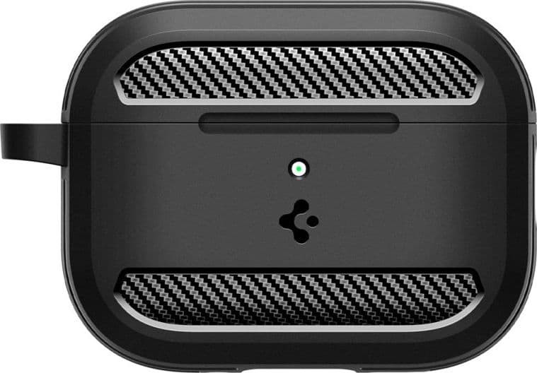 Spigen Rugged Armor - Case for Apple AirPods Pro 3 (Matte Black) - 2