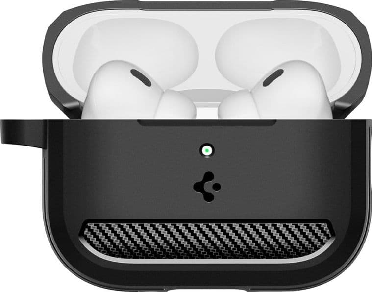 Spigen Rugged Armor - Case for Apple AirPods Pro 3 (Matte Black) - 3