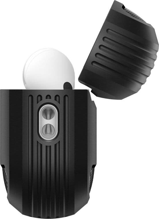 Spigen Rugged Armor - Case for Apple AirPods Pro 3 (Matte Black) - 6