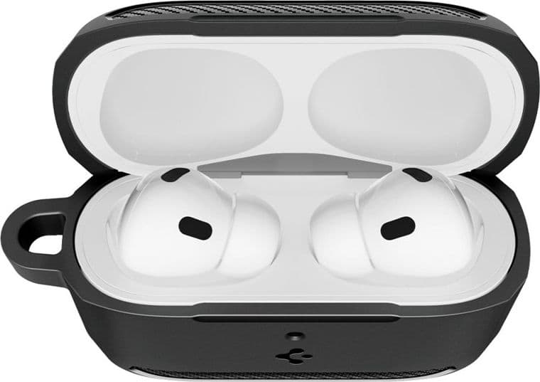Spigen Rugged Armor - Case for Apple AirPods Pro 3 (Matte Black) - 8