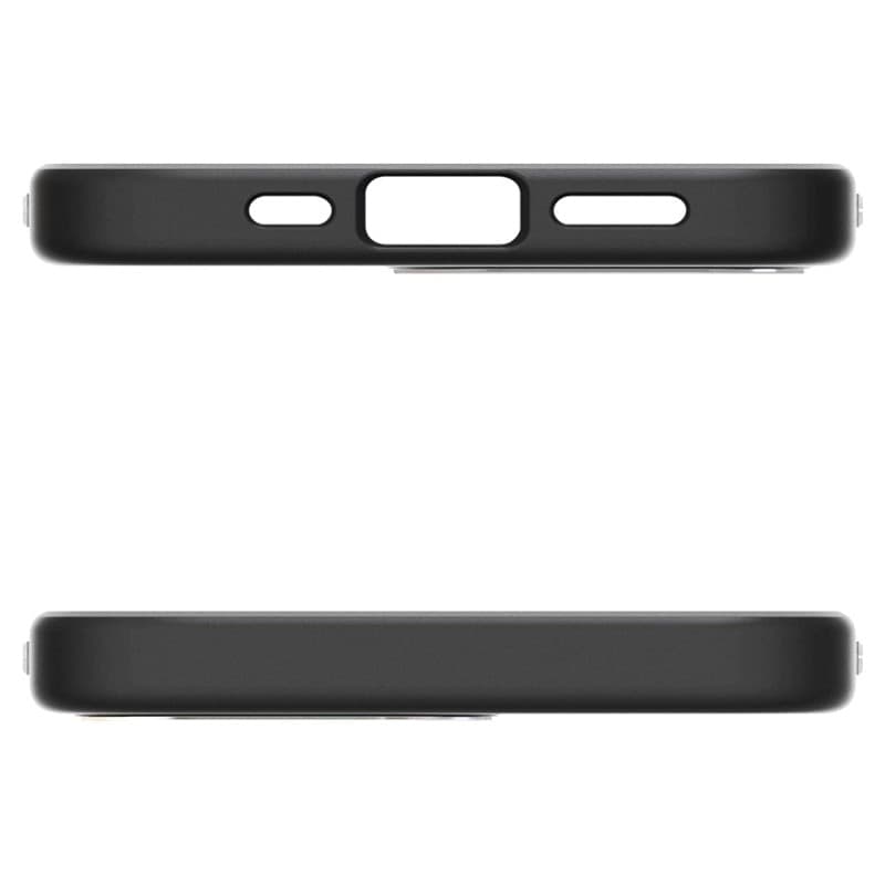 Spigen Enzo Aramid Mag MagSafe - Custodia per iPhone 17e / 16e (Nero) - 5