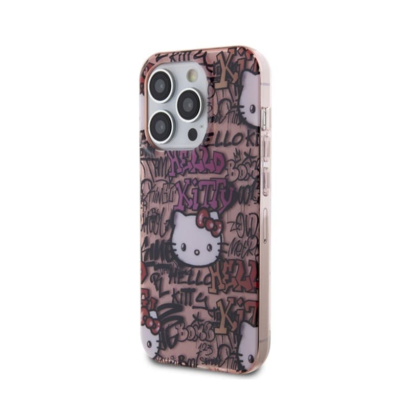 Hello Kitty IML Tags Graffiti - iPhone 14 Pro Case (pink) - 2