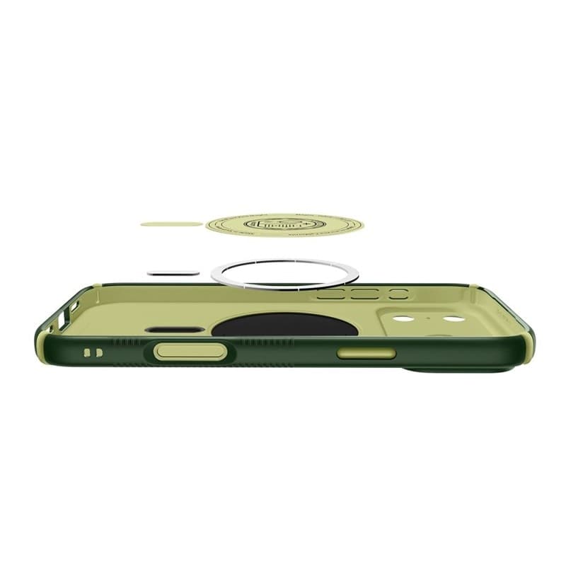 Spigen Nano Pop Mag MagSafe - Custodia per iPhone 18 Pro Max / 17 Pro Max (Verde Avocado) - 5