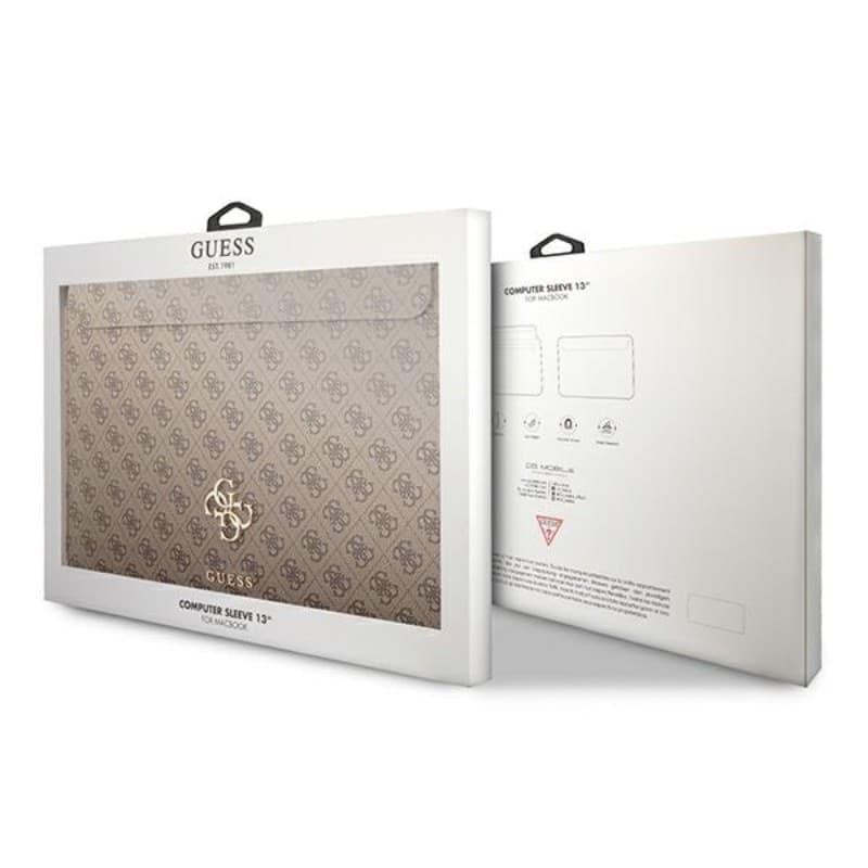 Guess 4G Big Metal Logo Computer Sleeve - Notebook case 13" (brown) - 5
