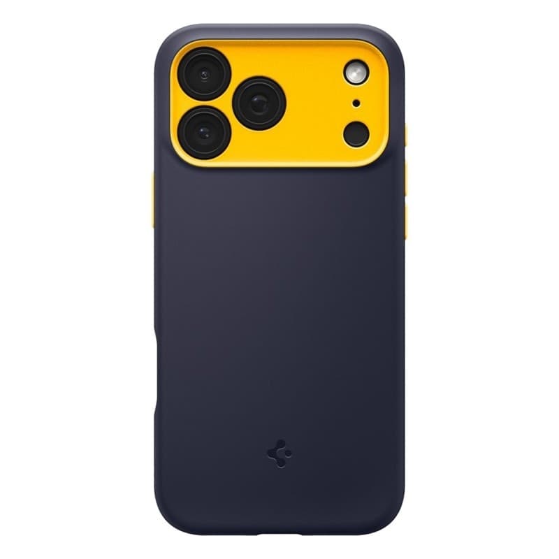 Spigen Nano Pop Mag MagSafe - Custodia per iPhone 18 Pro / 17 Pro (Blueberry Navy) - 3