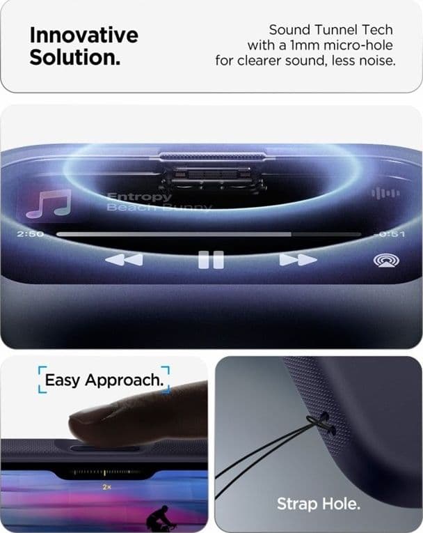 Spigen Nano Pop Mag MagSafe - Custodia per iPhone 18 Pro / 17 Pro (Blueberry Navy) - 9