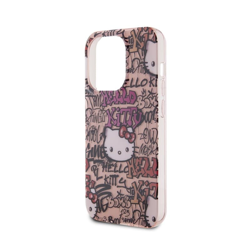 Hello Kitty IML Tags Graffiti - iPhone 14 Pro Max case (pink) - 6