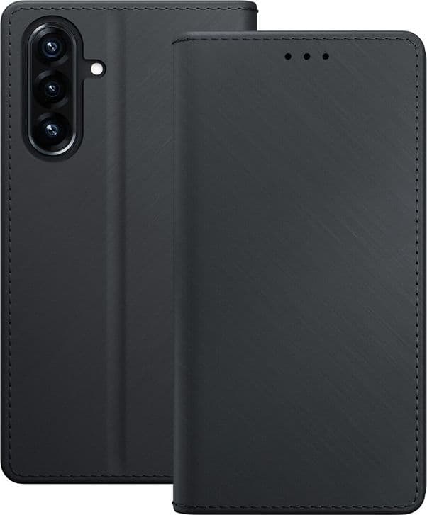Custodia a portafoglio 3mk - Custodia a libro per Samsung Galaxy A57 (nera) - 4