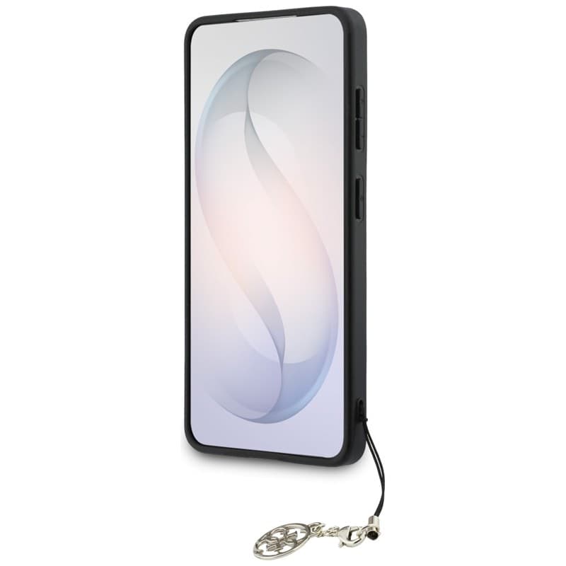 Guess 4G Classic Logo Charm MagSafe - Custodia per Samsung Galaxy S26 (marrone) - 4