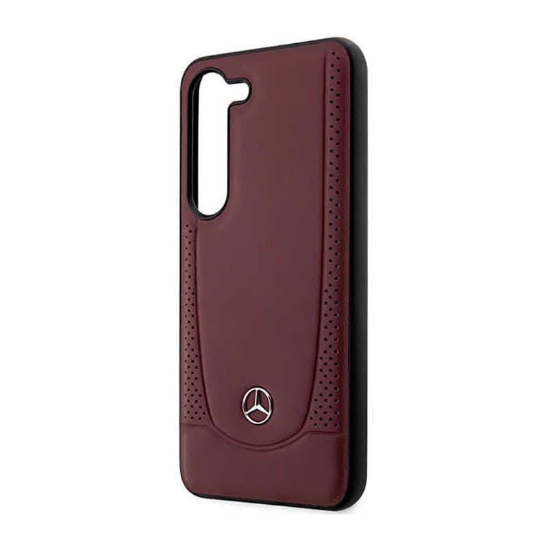 Mercedes Leather Urban Line - Case for Samsung Galaxy S23+ (Red) - 6