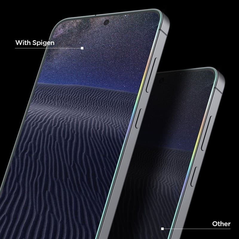 Spigen GLAS.TR EZ Fit Pro 2-Pack - Vetro temperato per Samsung Galaxy S25 FE - 7