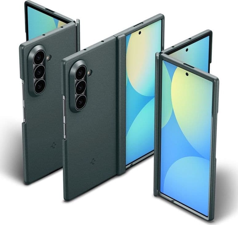 Spigen Air Fit Pro MagSafe - Custodia per Samsung Galaxy Z Fold 8 Ultra (Verde Abisso) - 2