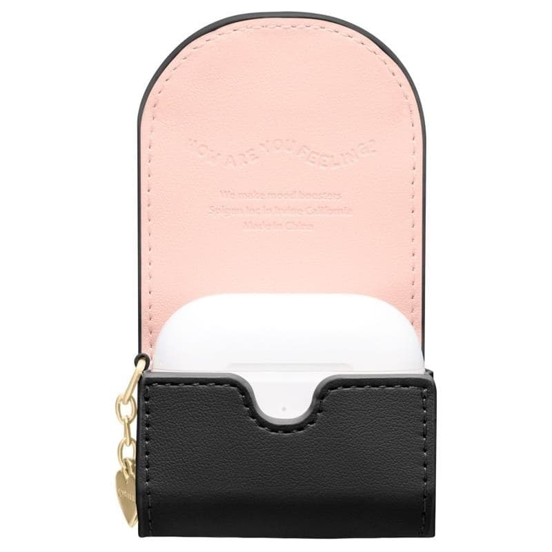 Spigen Cyrill Mini Bag - Case with Strap for Apple AirPods 4 (Black) - 3