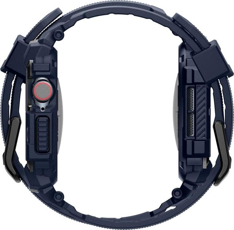 Spigen Rugged Armor Pro - Strap with Case for Apple Watch 10 46 mm (Navy Blue) - 3