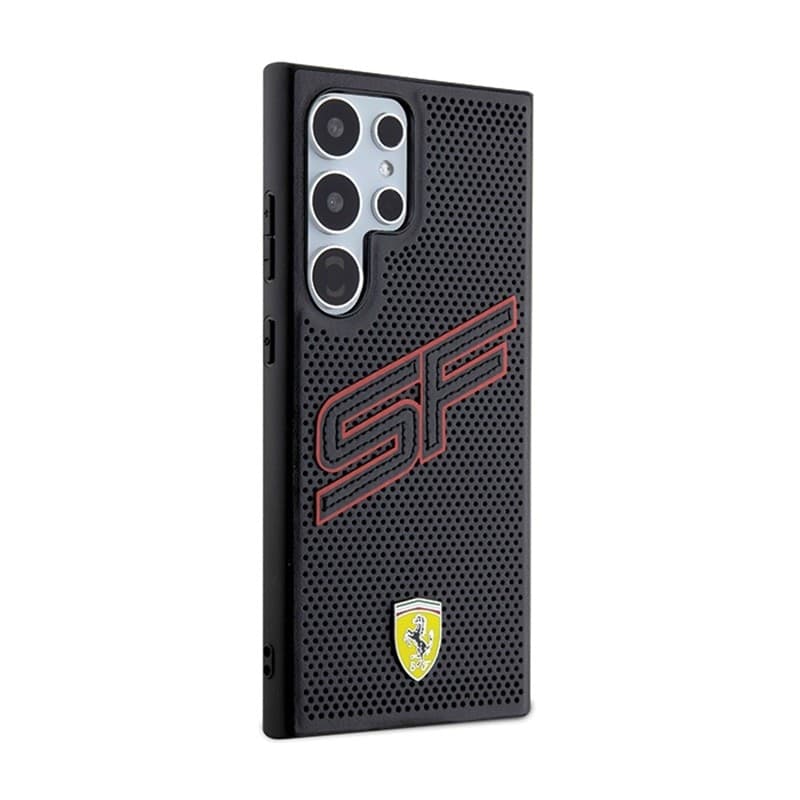 Ferrari Big SF Perforated - Case for Samsung Galaxy S24 Ultra (black) - 4