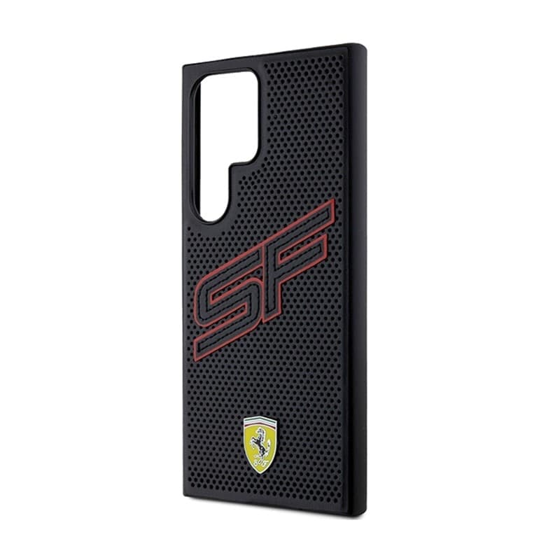 Ferrari Big SF Perforated - Case for Samsung Galaxy S24 Ultra (black) - 6