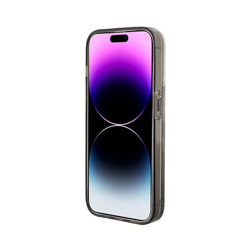 Karl Lagerfeld Liquid Glitter Choupette - iPhone 15 Pro Max Case (Transparent) - 5