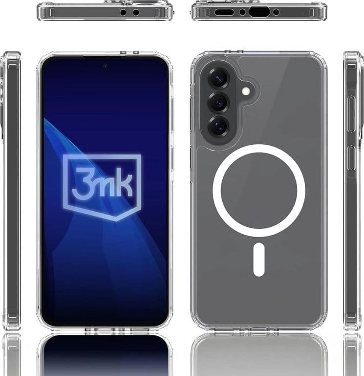 3mk Armor MagCase - Custodia per Samsung Galaxy A37 (Trasparente) - 9