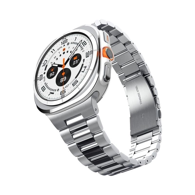Spigen Modern Fit Band - Bracelet for Samsung Galaxy Watch Ultra 47 mm (Silver) - 8
