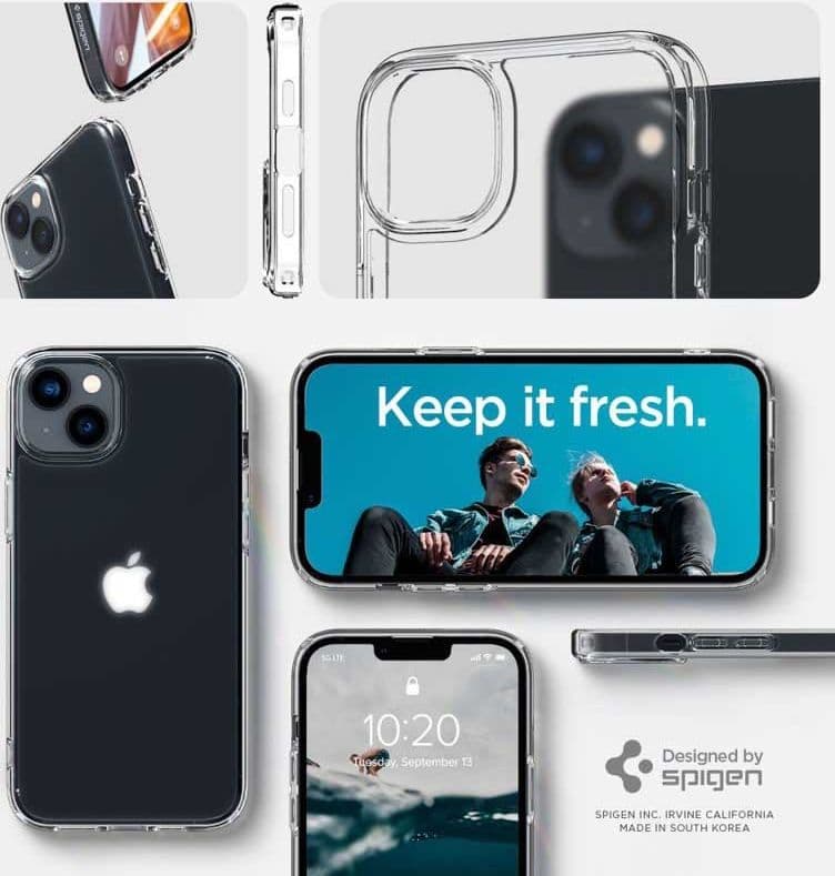 Spigen Ultra Hybrid Matte - Case for iPhone 15 Plus / iPhone 14 Plus (Transparent Matte) - 3