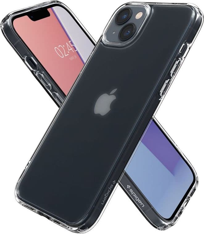 Spigen Ultra Hybrid Matte - Case for iPhone 15 Plus / iPhone 14 Plus (Transparent Matte) - 9