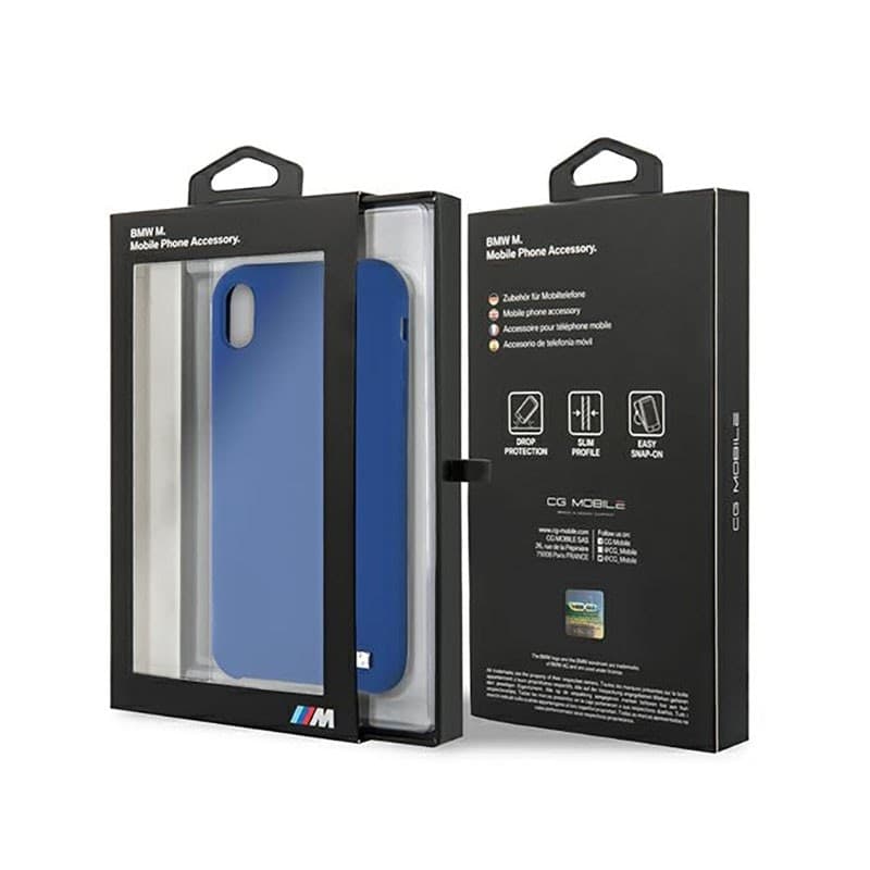 BMW Silicone M Collection - Case for iPhone Xr (Blue) - 7