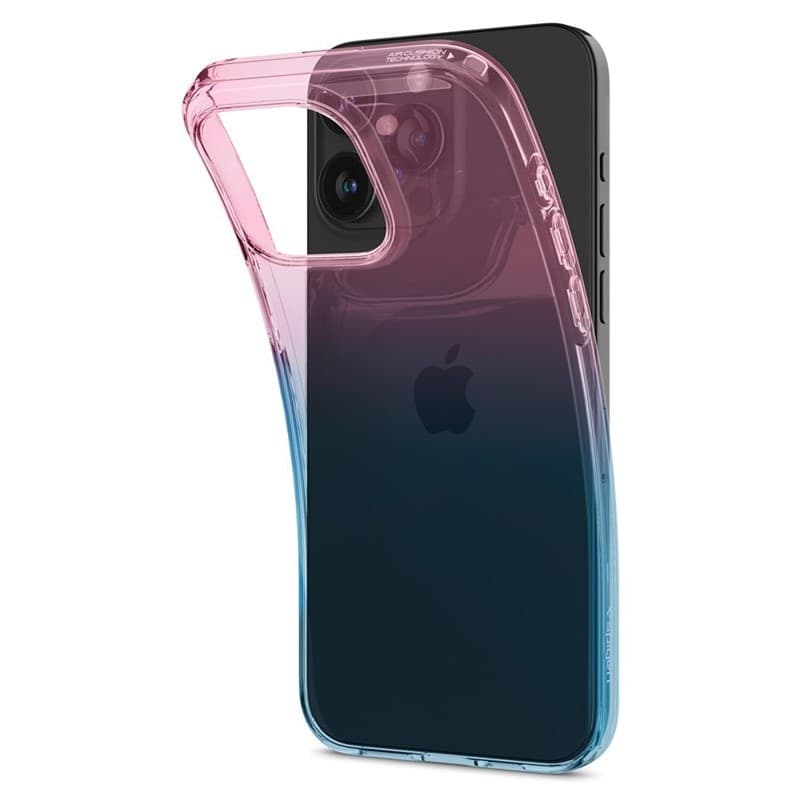 Spigen Liquid Crystal Glitter - Case for iPhone 15 Pro (Gradation Pink) - 5