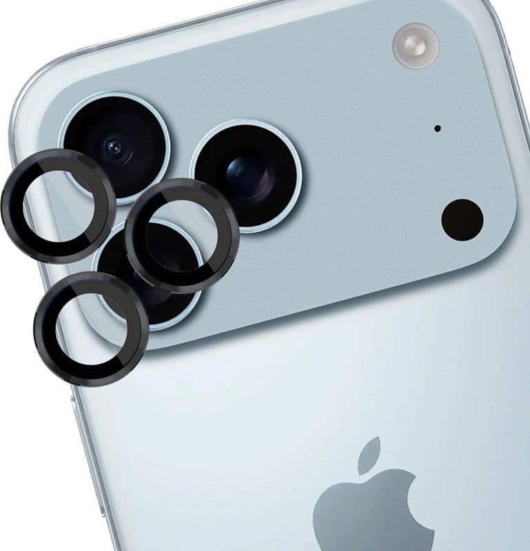 3mk Lens Protection Pro - Camera Lens Glass for iPhone 17 Pro / iPhone 17 Pro Max (Black) - 6