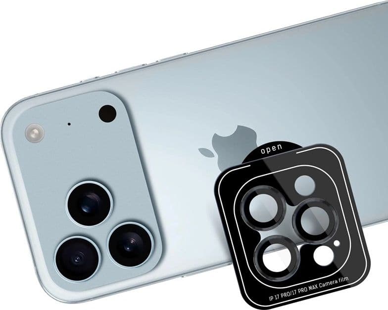 3mk Lens Protection Pro - Camera Lens Glass for iPhone 17 Pro / iPhone 17 Pro Max (Black) - 8