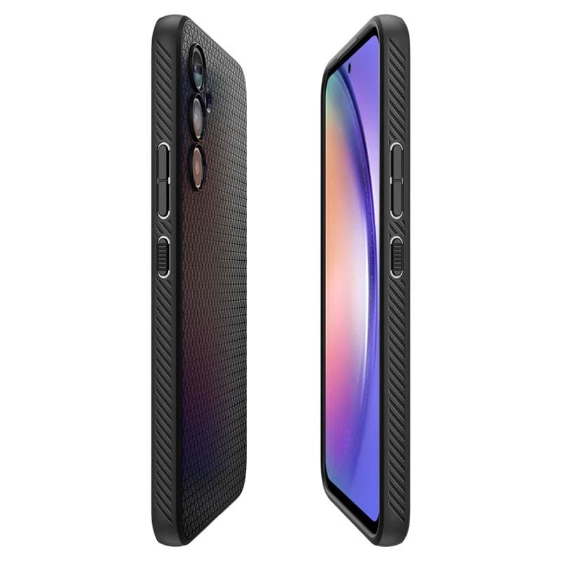 Spigen Liquid Air - Case for Samsung Galaxy A54 5G (Czarny) - 9