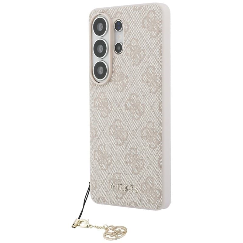 Guess 4G Classic Logo Charm MagSafe - Custodia per Samsung Galaxy S26 Ultra (Rosa) - 2