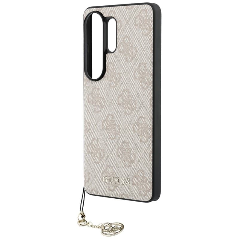 Guess 4G Classic Logo Charm MagSafe - Custodia per Samsung Galaxy S26 Ultra (Rosa) - 12