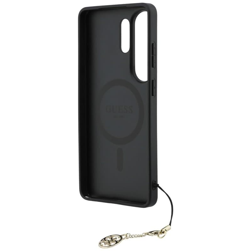 Guess 4G Classic Logo Charm MagSafe - Custodia per Samsung Galaxy S26 Ultra (Rosa) - 13