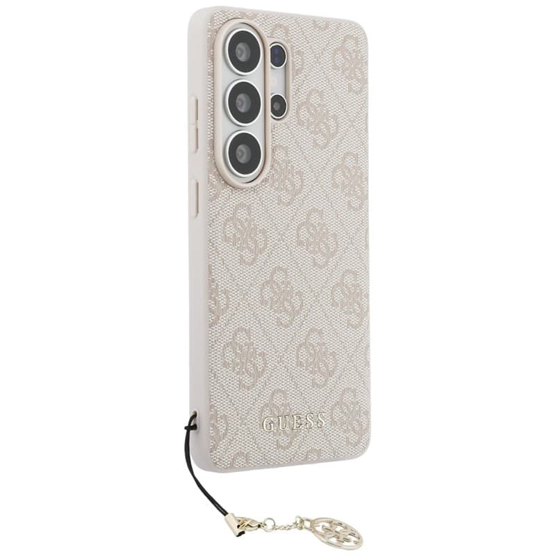 Guess 4G Classic Logo Charm MagSafe - Custodia per Samsung Galaxy S26 Ultra (Rosa) - 3