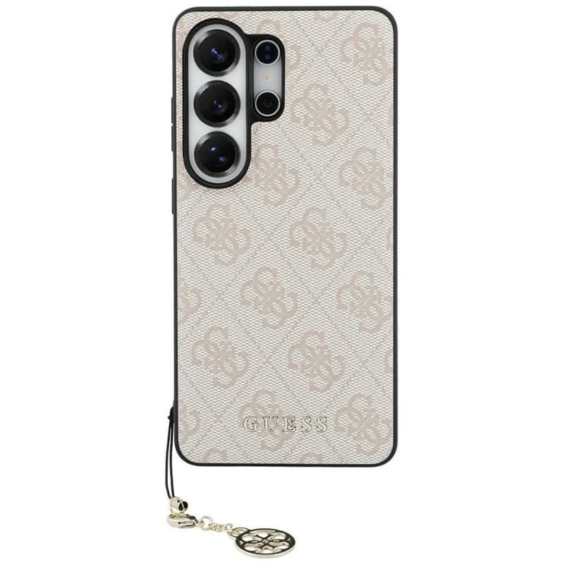 Guess 4G Classic Logo Charm MagSafe - Custodia per Samsung Galaxy S26 Ultra (Rosa) - 8